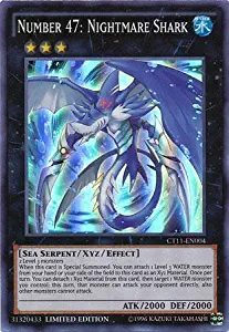 Yu-Gi-Oh! - Number 47: Nightmare Shark (CT11-EN004) - Collector Tin Promos - Limited Edition - Super Rare