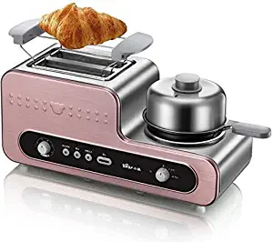 YANG Breadmakers, Toaster Home 2 Piece Breakfast Toaster Heart Bear Driver Automatic Toast