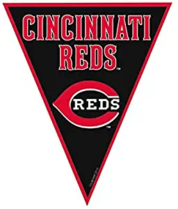 "Cincinnati Reds Major League Baseball Collection" Pennant Banner, Party Decoration