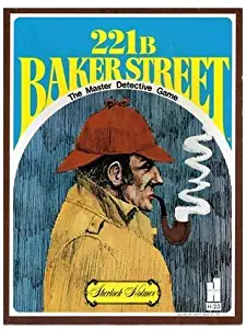 John N. Hansen New Sherlock Holmes 221B Baker Street Board Game