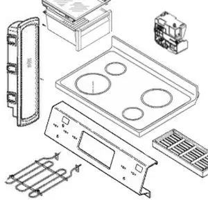 GENUINE Whirlpool W10206074 Panel Control