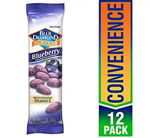 Blue Diamond Blue Diamond Almonds Almonds, Blueberry 1.5 OZ,, 1.5 oz (12)