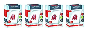 Miele AirClean 3D Efficiency Dust Bag, Type FJM, 16 Bags & 8 Filters