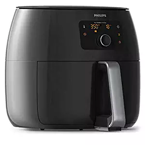 Philips Avance Collection XXL Digital Twin TurboStar Airfryer Black/Silver - HD9654/96 (Certified Refurbished)