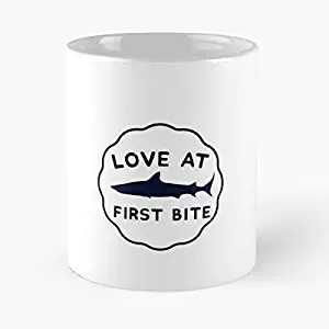 Love Bite First Classic Mug - Coffee Mug 11 Oz, White Ceramic Cup,human Resources Gifts.