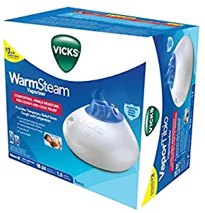 Vicks Warm Steam 1.5 Gallon Vaporizer with Large Night Light - 1 Pack