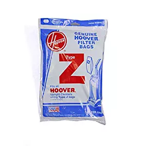 Hoover Type Z Upright Canister Vacuum 3 Bags # 4010100Z, 4010075Z