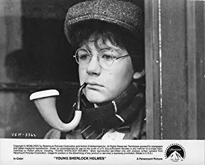 Young Sherlock Holmes Alex Cox as Watson Original Portrait 8x10 Photo with Snipe