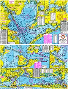 Topographical Boat Fishing Map of Galveston Bay - with GPS Hotspots