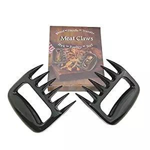 MTB Strong BBQ Meat Claw Bear Best Kitchen Paw Handlers Pulled Pork Shredder Barbecue Bear Meat Claws, Tool for Shredding BBQ Pork,Beef,Turkey(Set of 2)