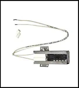 New/Quality compatible with amana Range Oven Stove Cooktop Flat Ignitor Igniter 31940001 Y0316223 0316223 + FREE E-BOOK (FREEZING) fits ACS3350AC ACS3350AS ACS3350AW ARG7102C