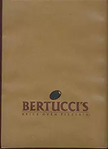 Bertucci's Brick Oven Pizzeria Menu Owings Mills Maryland 1996
