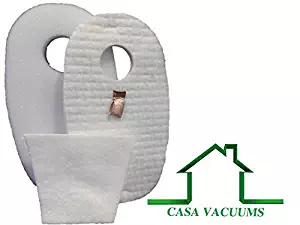 Casa Vacuums Shark Rocket Deluxe Pro & TruePet Foam Felt Filter Kit, Fits HV319Q, HV320, HV320W, HV321, HV322, UV330. Compare to Parts #1080FTV320 & 1084FTV320