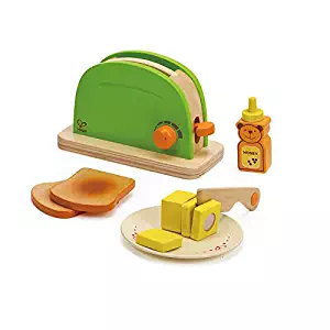 Hape Pop Up Toaster Wooden Play Kitchen Set with Accessories