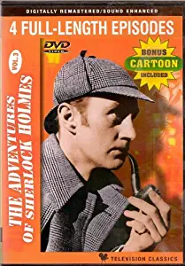 The Adventures of Sherlock Holmes 4 Full-length Episodes
